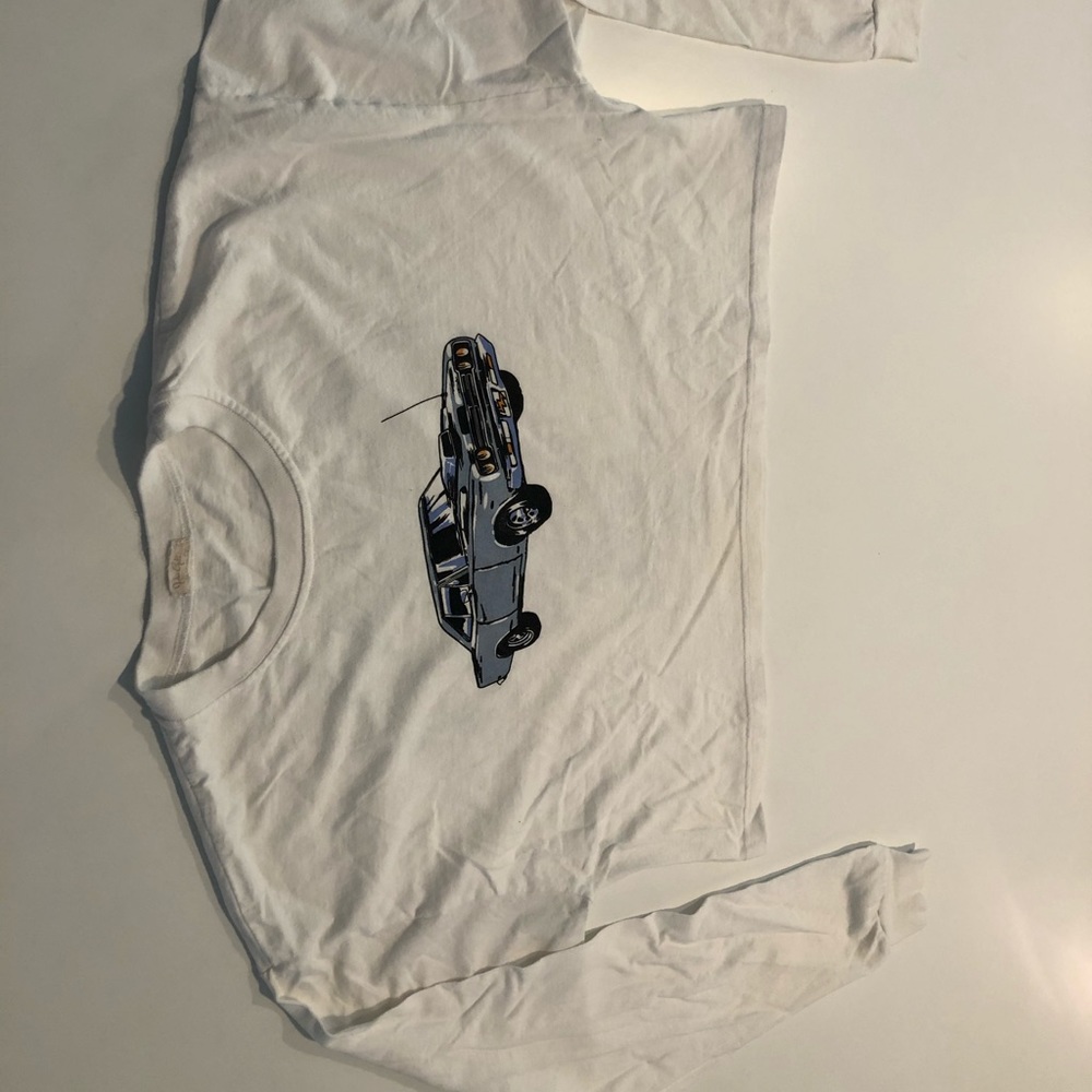 CRAZY PRICE: LF JOHN GALT CROPPED LONG SL T-SHIRT!